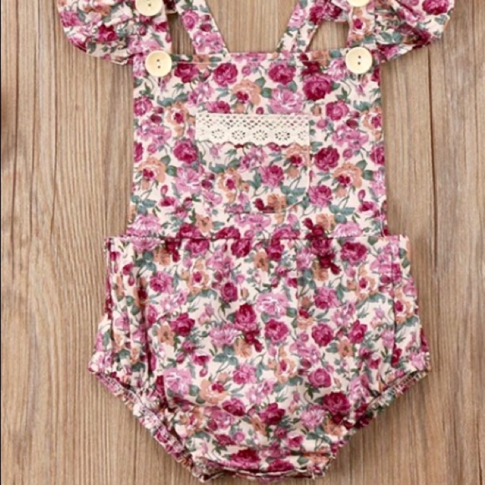 NWOT Floral One Piece Jumper!!!